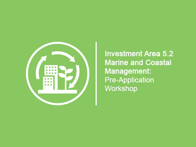 Investment area 5.2 Marine and Coastal Management 