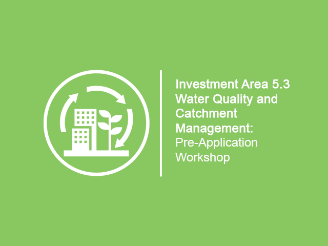 Investment Area 5.3 Water Quality Cross-Border Catchments